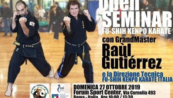 Grandmaster Raúl Gutiérrez in Italia.